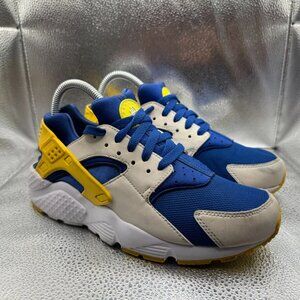 Size 6.5Y Nike Huarache Run GS Indigo Force Blue White‎ Kids Sneakers 654275-418